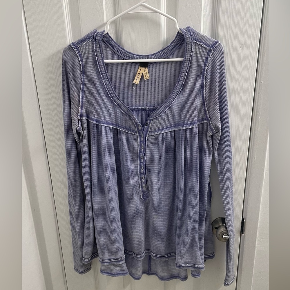 Free People Long Sleeve Top